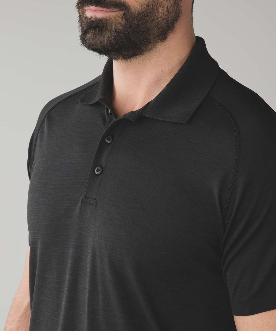 Lululemon Metal Vent Tech Polo - Deep Coal / Black (First Release)