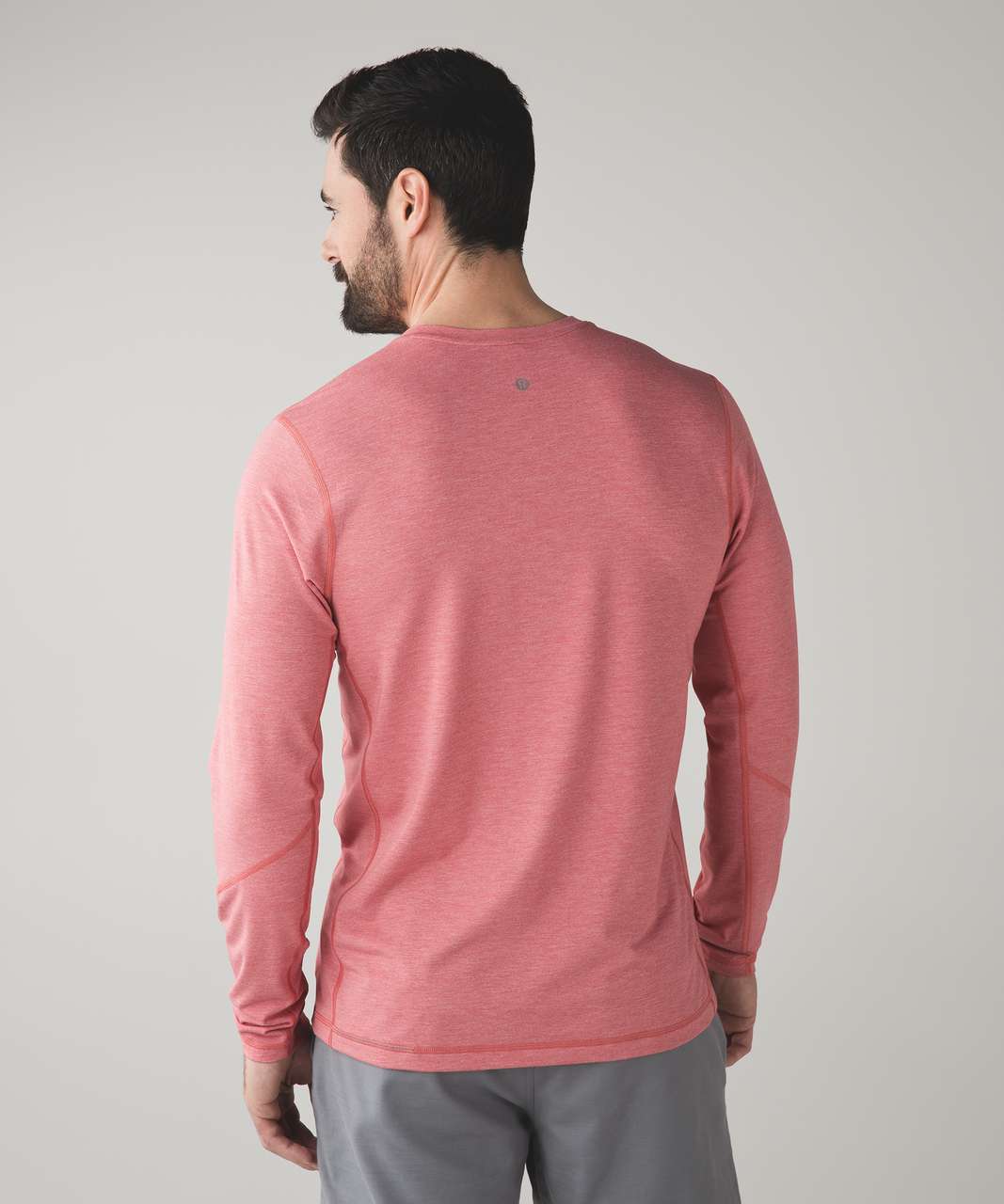 Lululemon T.H.E. Long Sleeve - Heathered Fireside Red