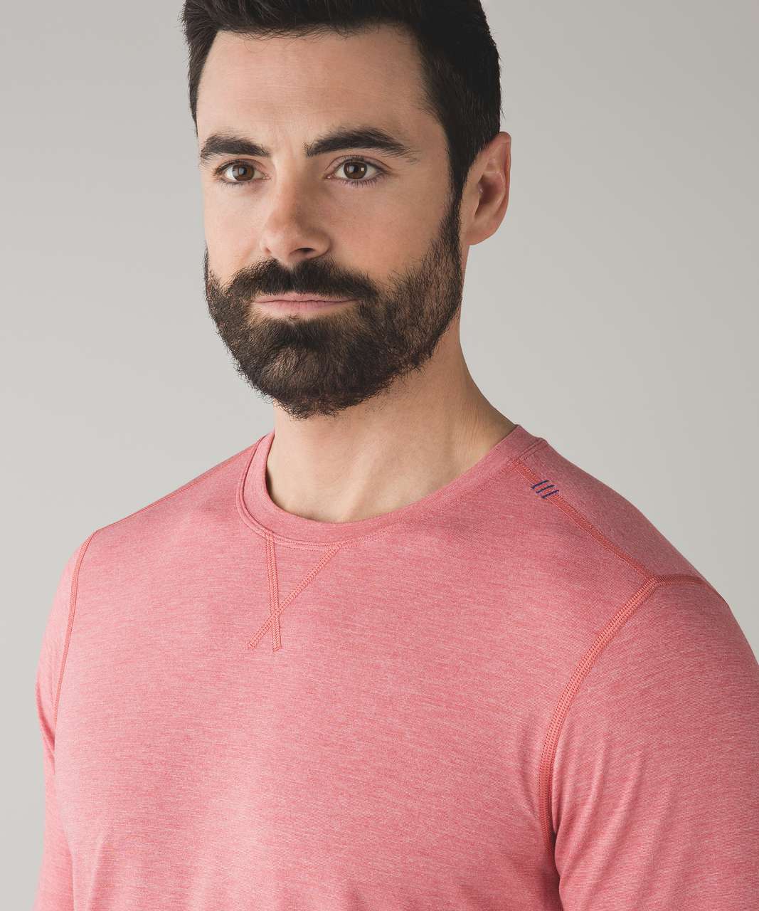 Lululemon T.H.E. Long Sleeve - Heathered Fireside Red