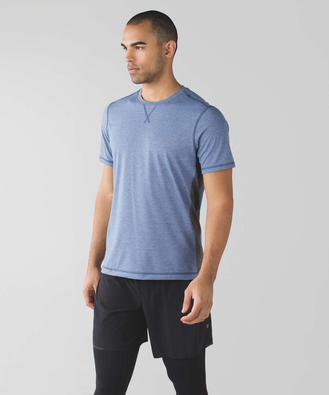 Lululemon T.H.E. Crew - Heathered Dark Cobalt - lulu fanatics