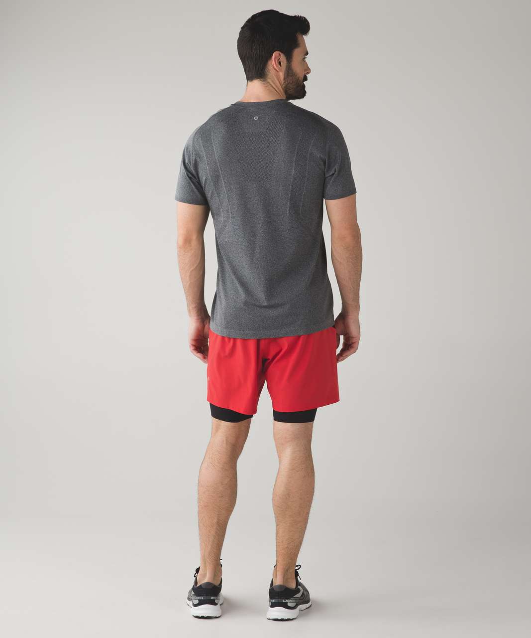 Lululemon Repetition Short - Lulu Red / Black