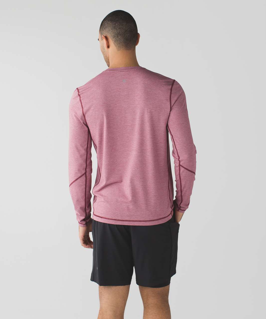 Lululemon T.H.E. Henley - Heathered Rosewood