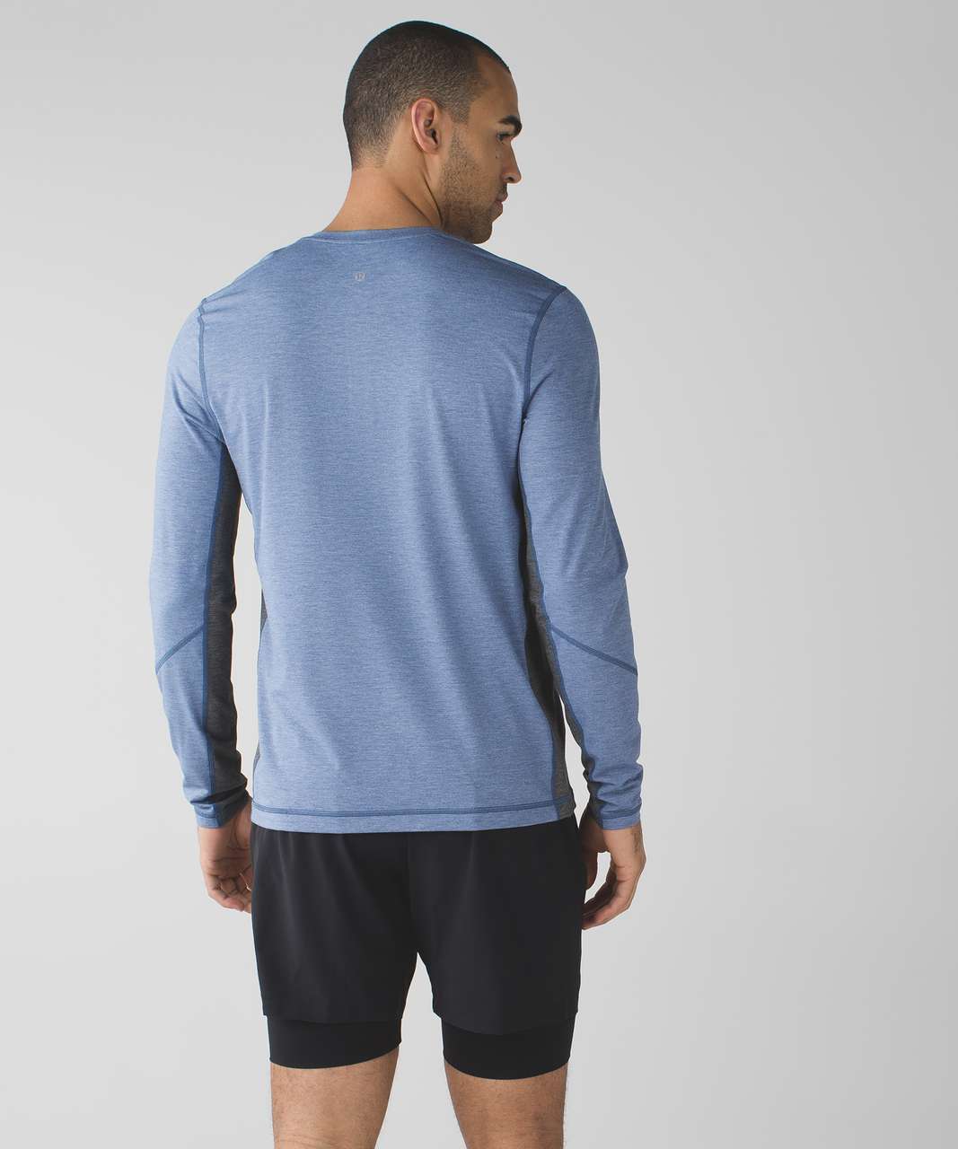 Lululemon T.H.E. Henley - Heathered Dark Cobalt