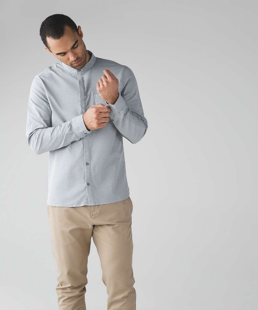 Lululemon Breezy Buttondown - Slate