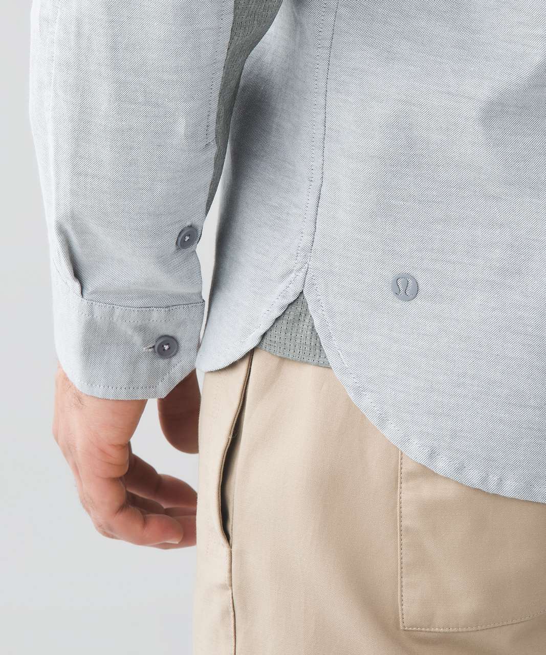 Lululemon Breezy Buttondown - Slate