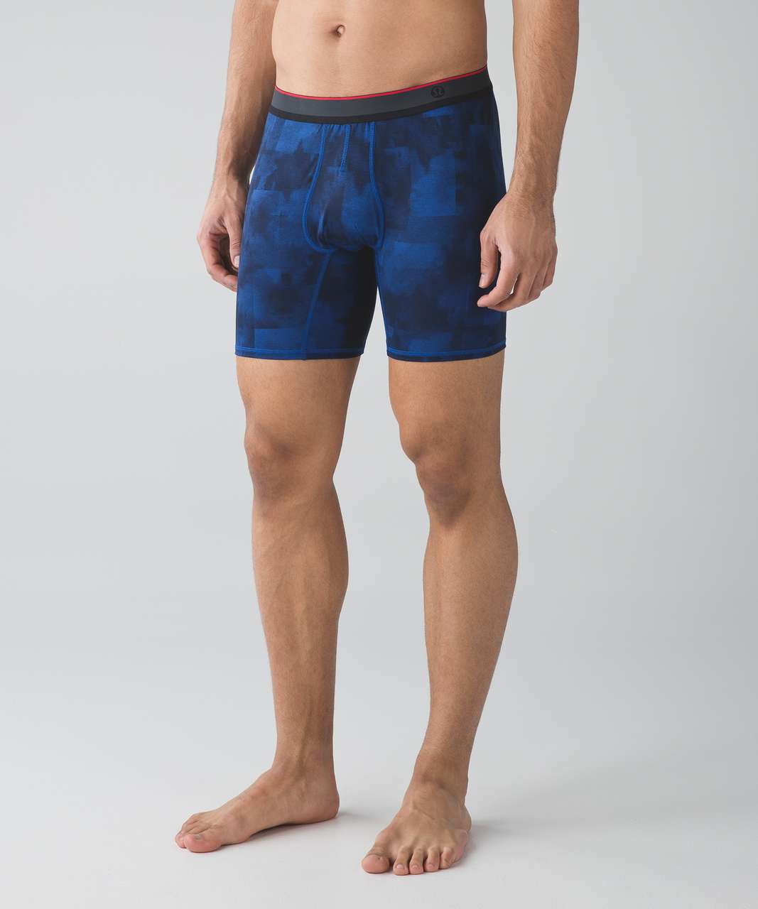 Lululemon No Boxer Boxer (The Long One) - Park Clouds Dark Cobalt Deep Navy