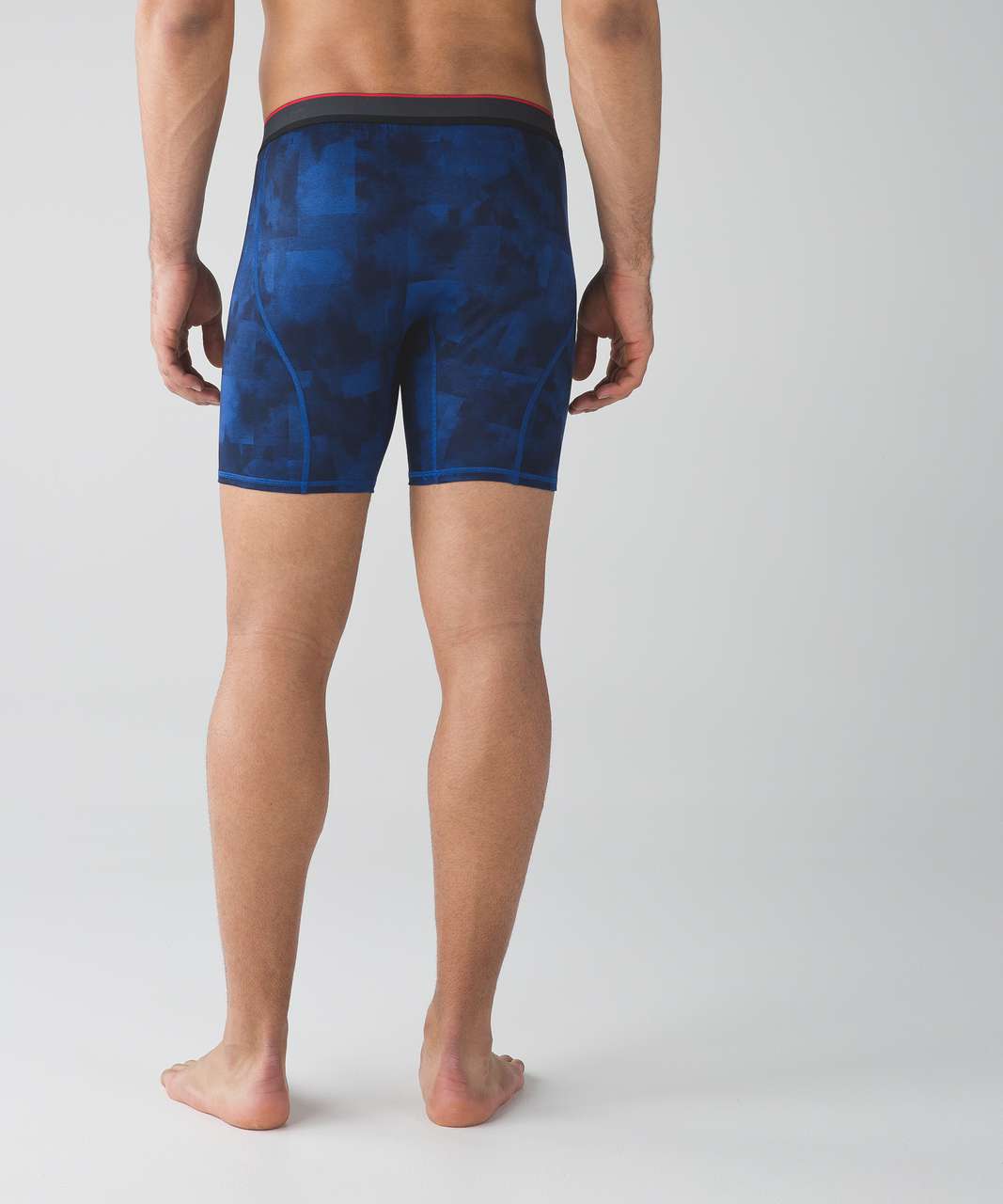 Lululemon No Boxer Boxer (The Long One) - Park Clouds Dark Cobalt Deep Navy