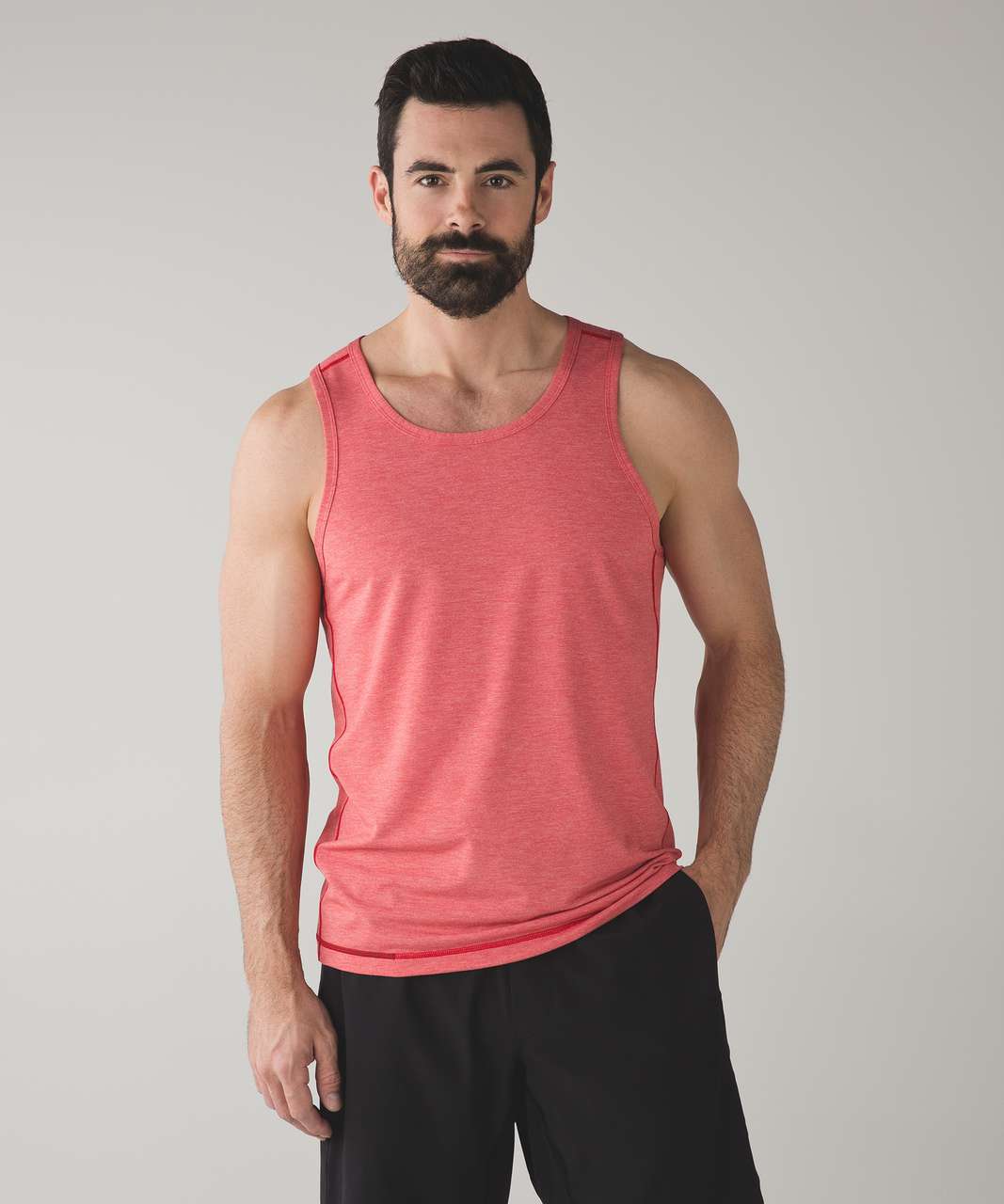 Lululemon T.H.E. Tank - Heathered Lulu Red