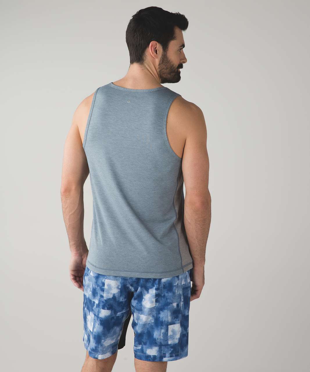 Lululemon T.H.E. Tank - Heathered Oil Slick Blue