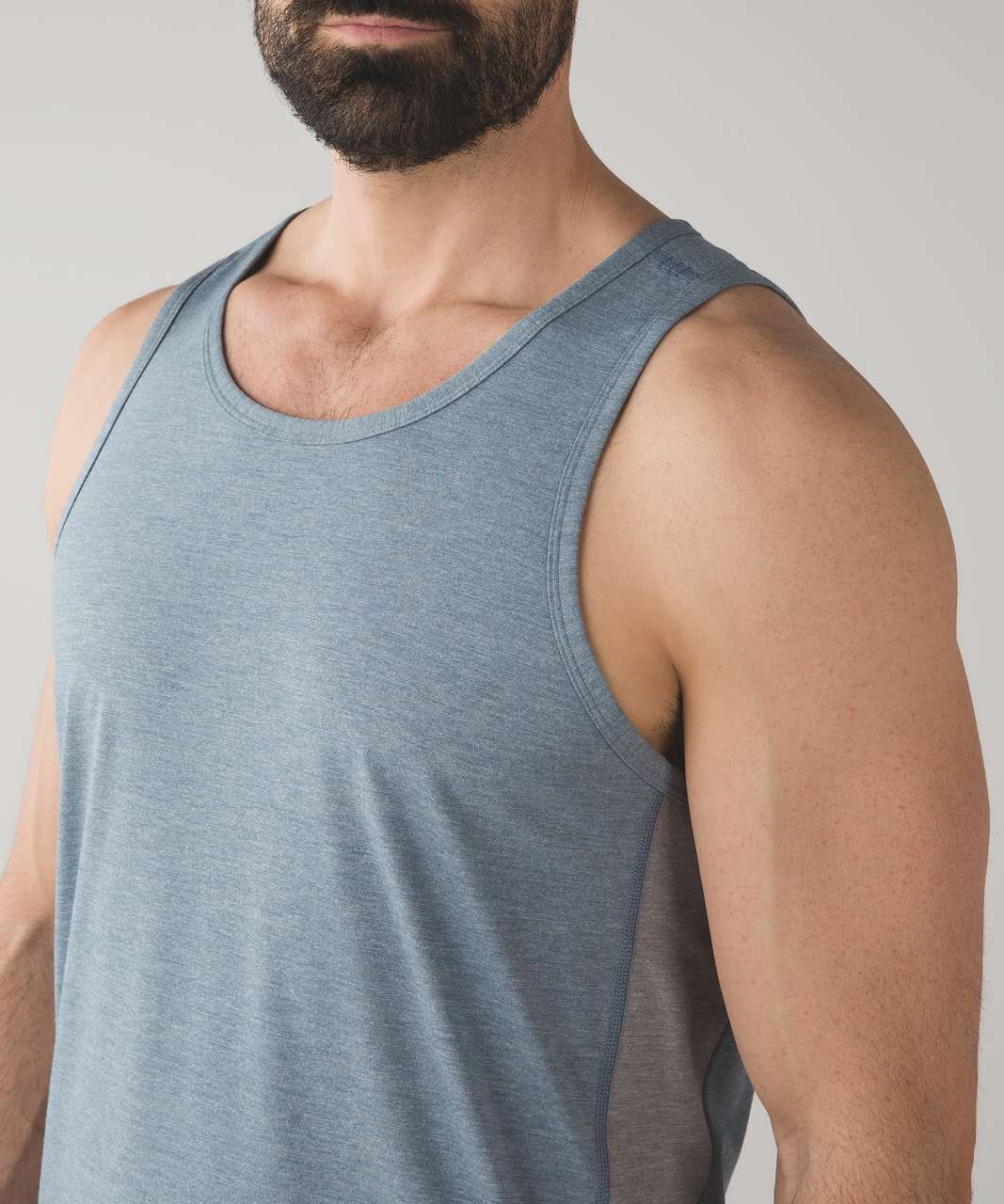 Lululemon T.H.E. Tank - Heathered Oil Slick Blue