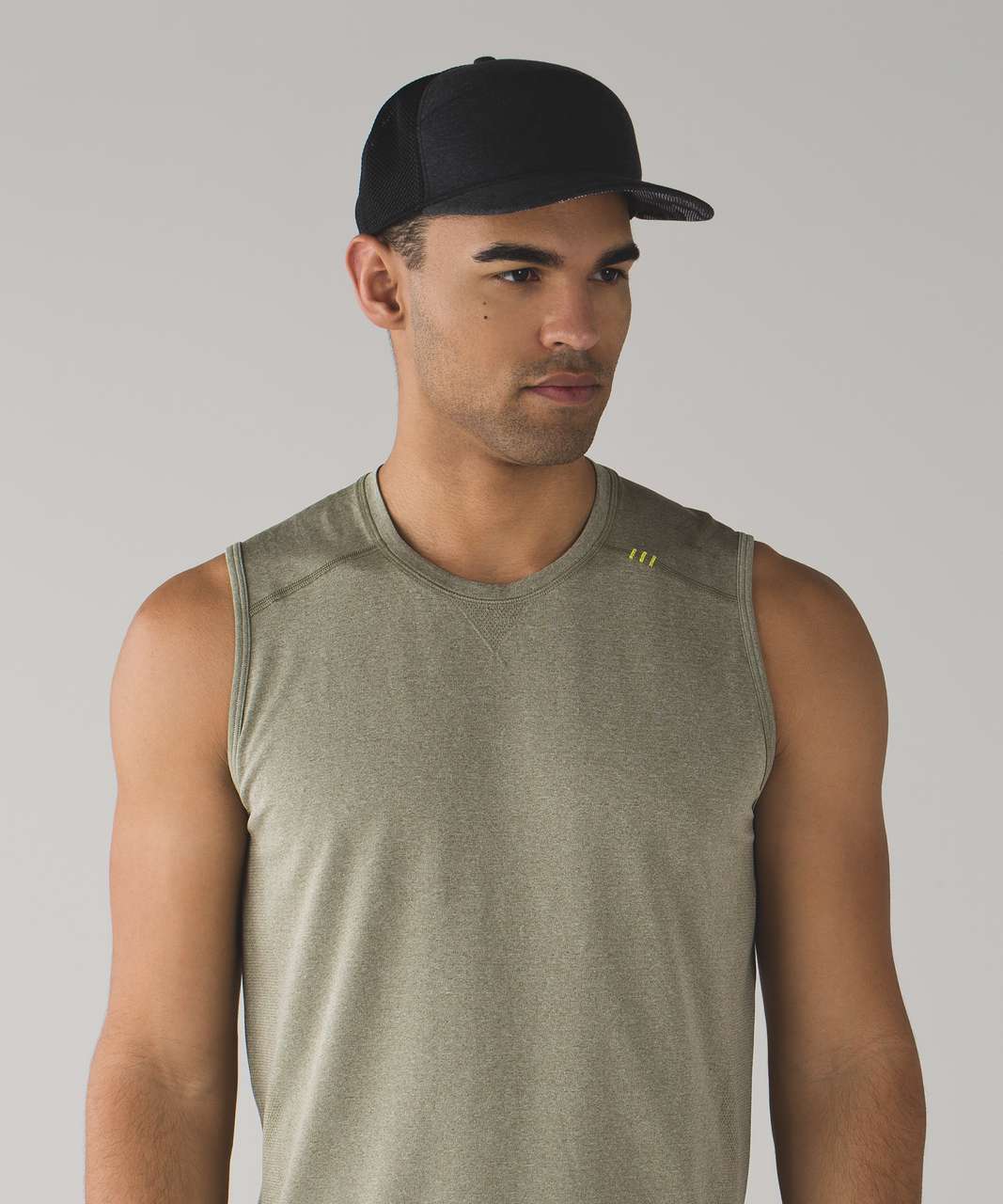 Lululemon Chamber Ball Cap - Heathered Black / Black / Small Pebble Camo White Black