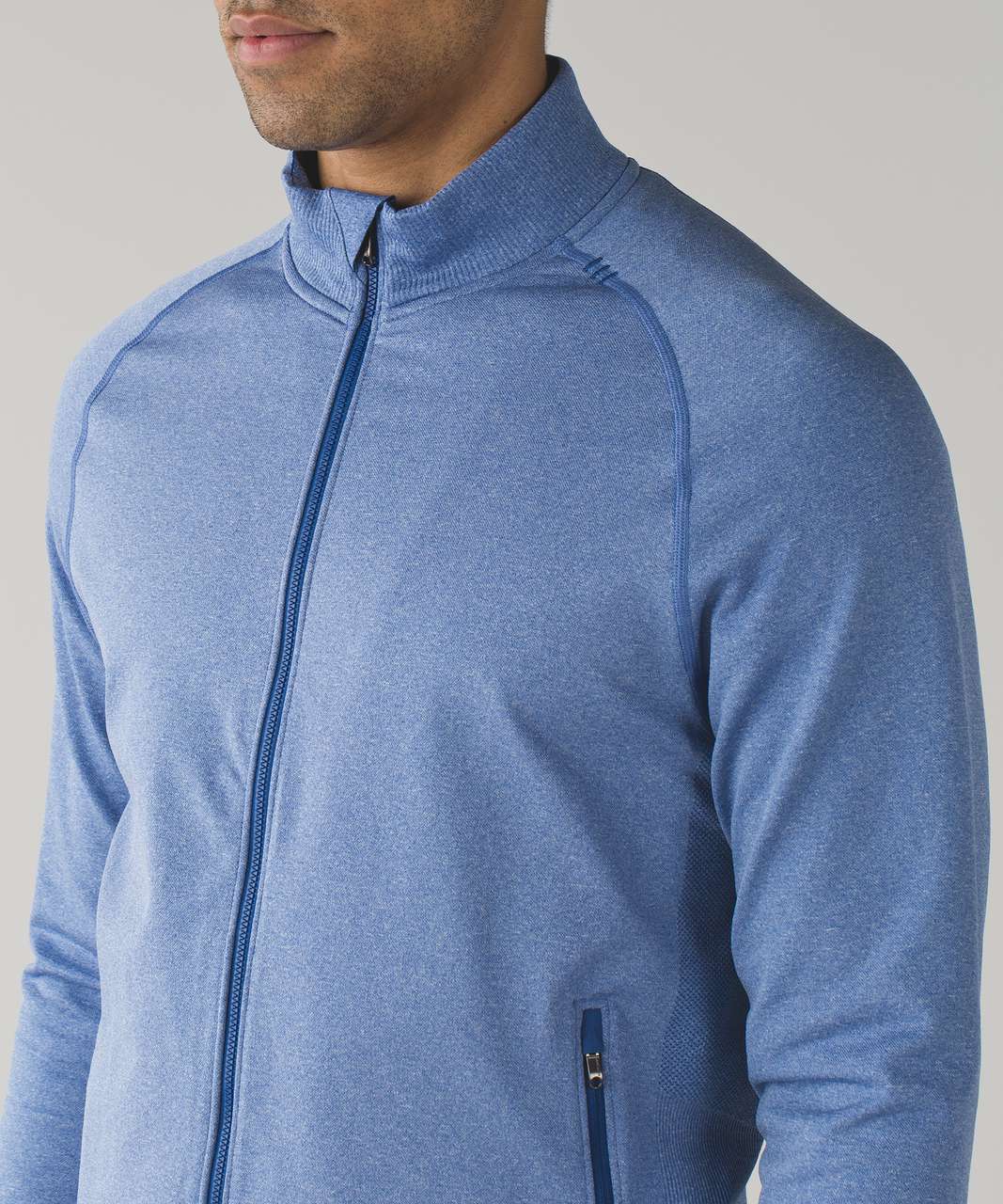 Lululemon Pulse Jacket - Heathered Dark Cobalt