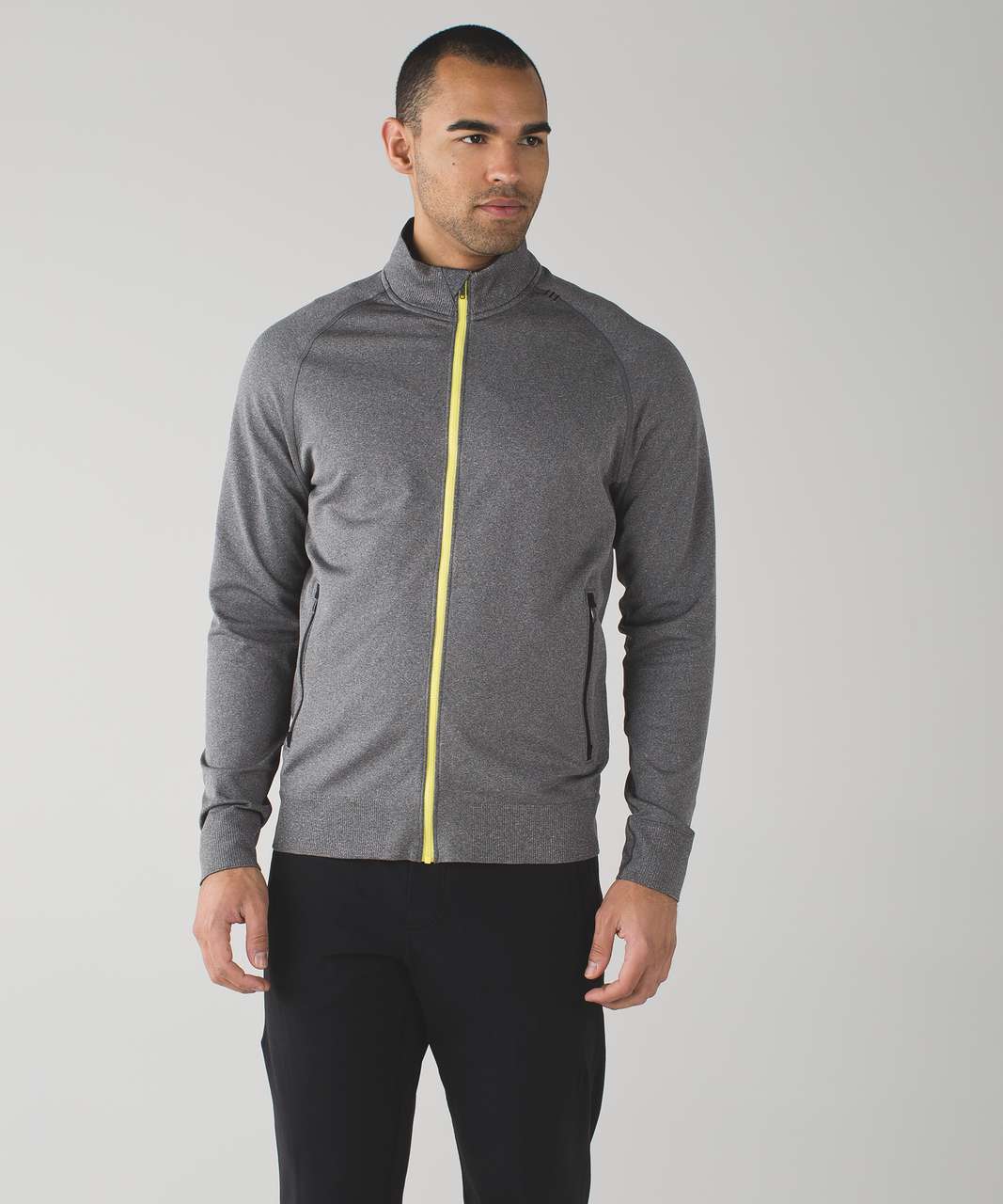 Lululemon Define Jacket - Heathered Herringbone Heathered Black Black  (First Release) - lulu fanatics