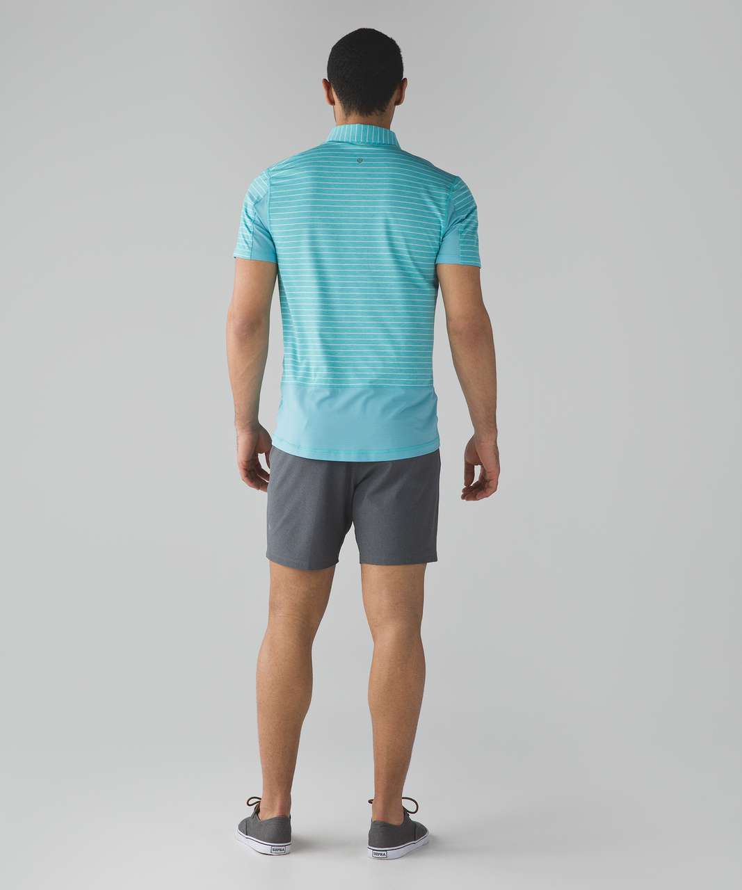 Lululemon 3rd Street Short - Heathered Black