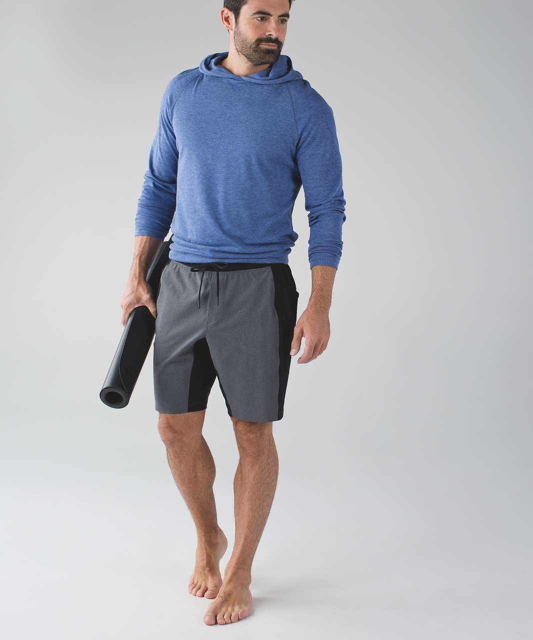 Lululemon Namaste At The Beach Short - Heathered Black (First Release ...