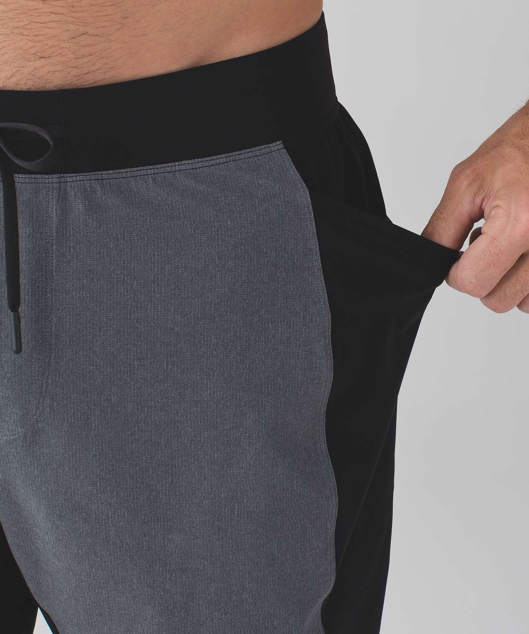 Lululemon Namaste At The Beach Short - Heathered Black (First Release)