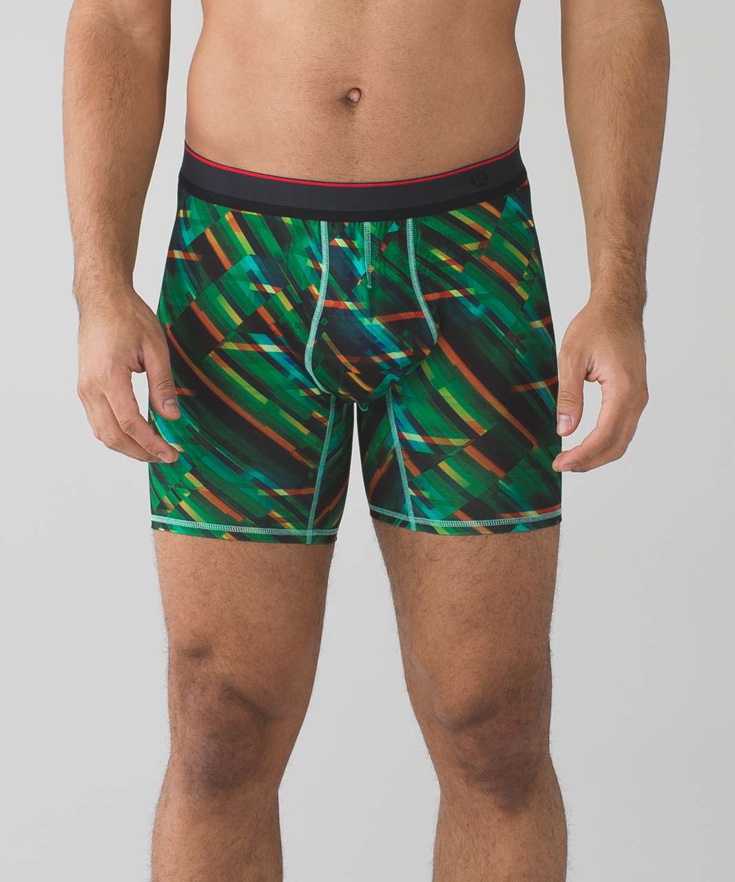 Lululemon No Boxer Boxer (The Long One) - Aurora Menthol Orange Soda