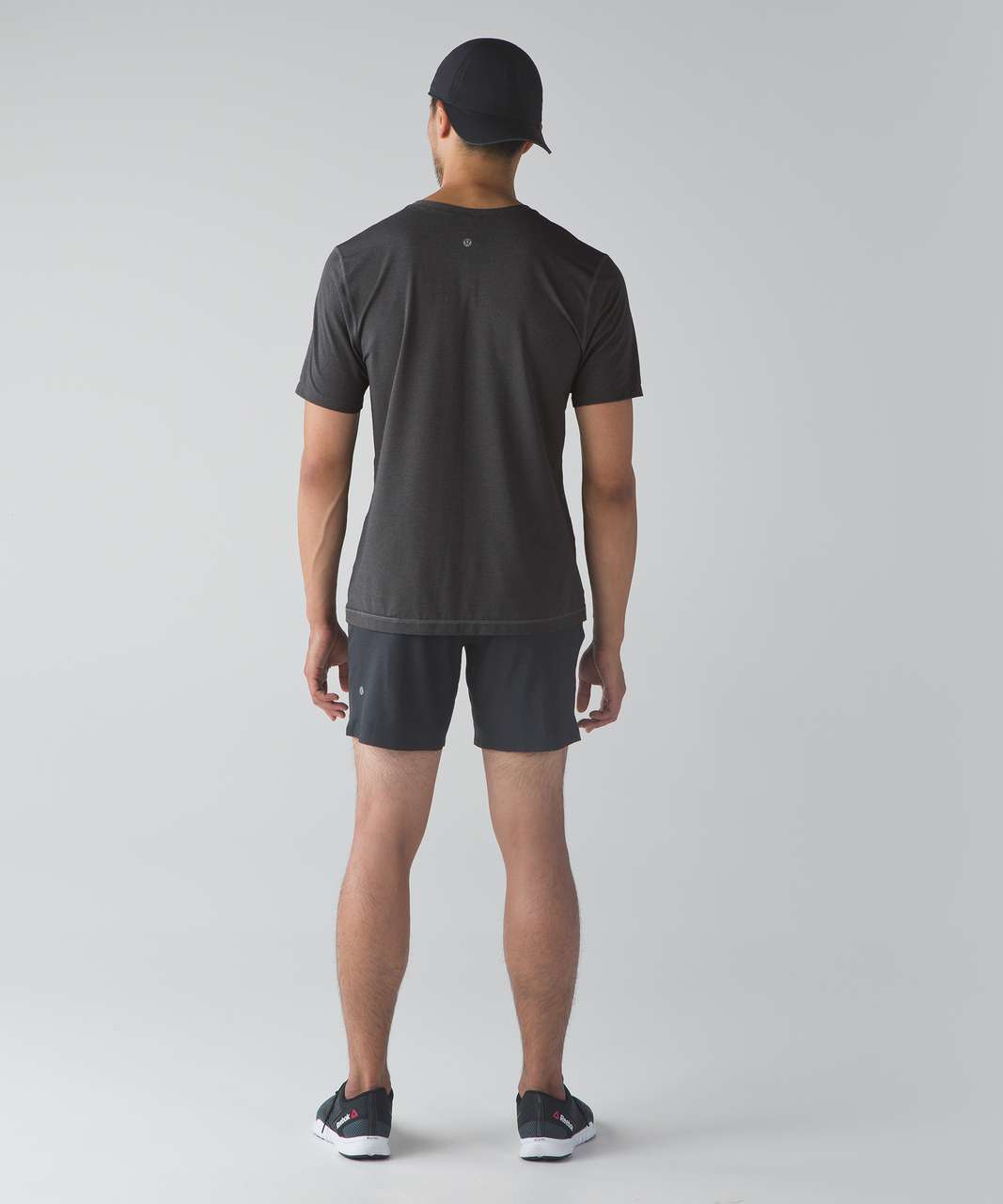 Lululemon R.A.D. Short Sleeve - Heathered Black