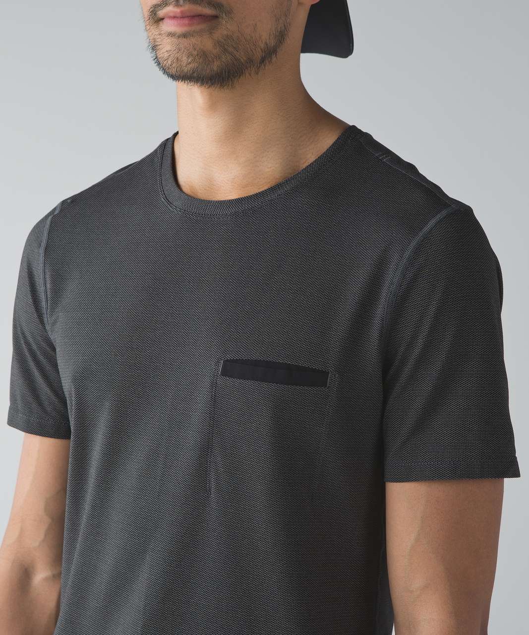 Lululemon R.A.D. Short Sleeve - Heathered Black