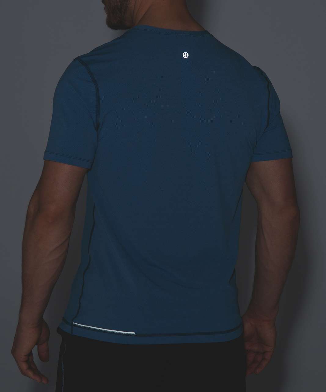 Lululemon R.A.D. Short Sleeve - Heathered Rugged Blue