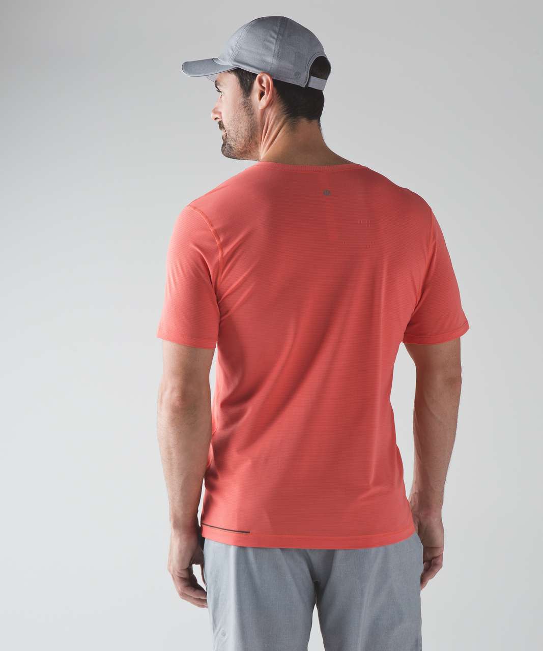 Lululemon R.A.D. Short Sleeve - Heathered Cape Red