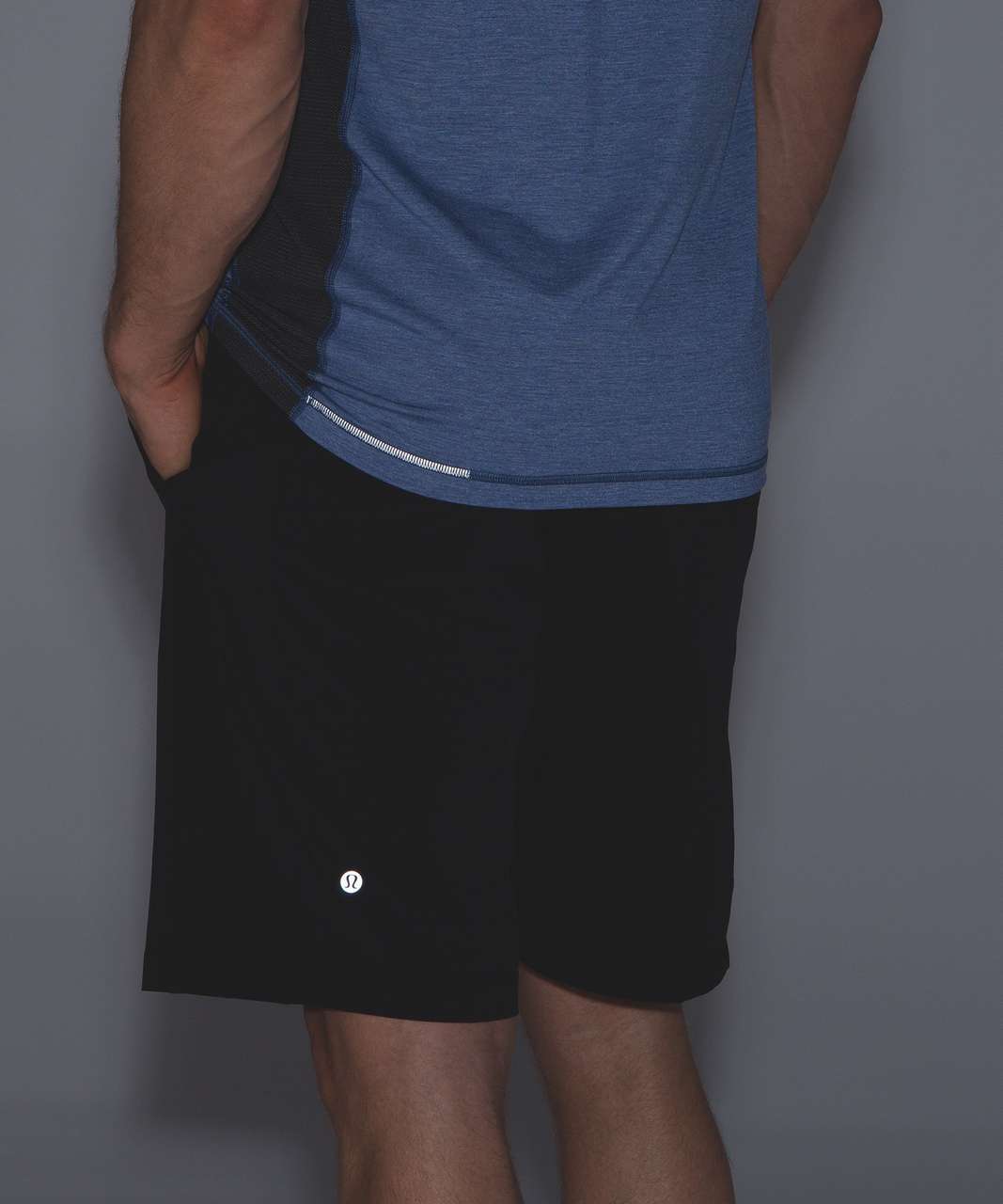 Lululemon T.H.E. Crew - Heathered Dark Cobalt / Heathered Black