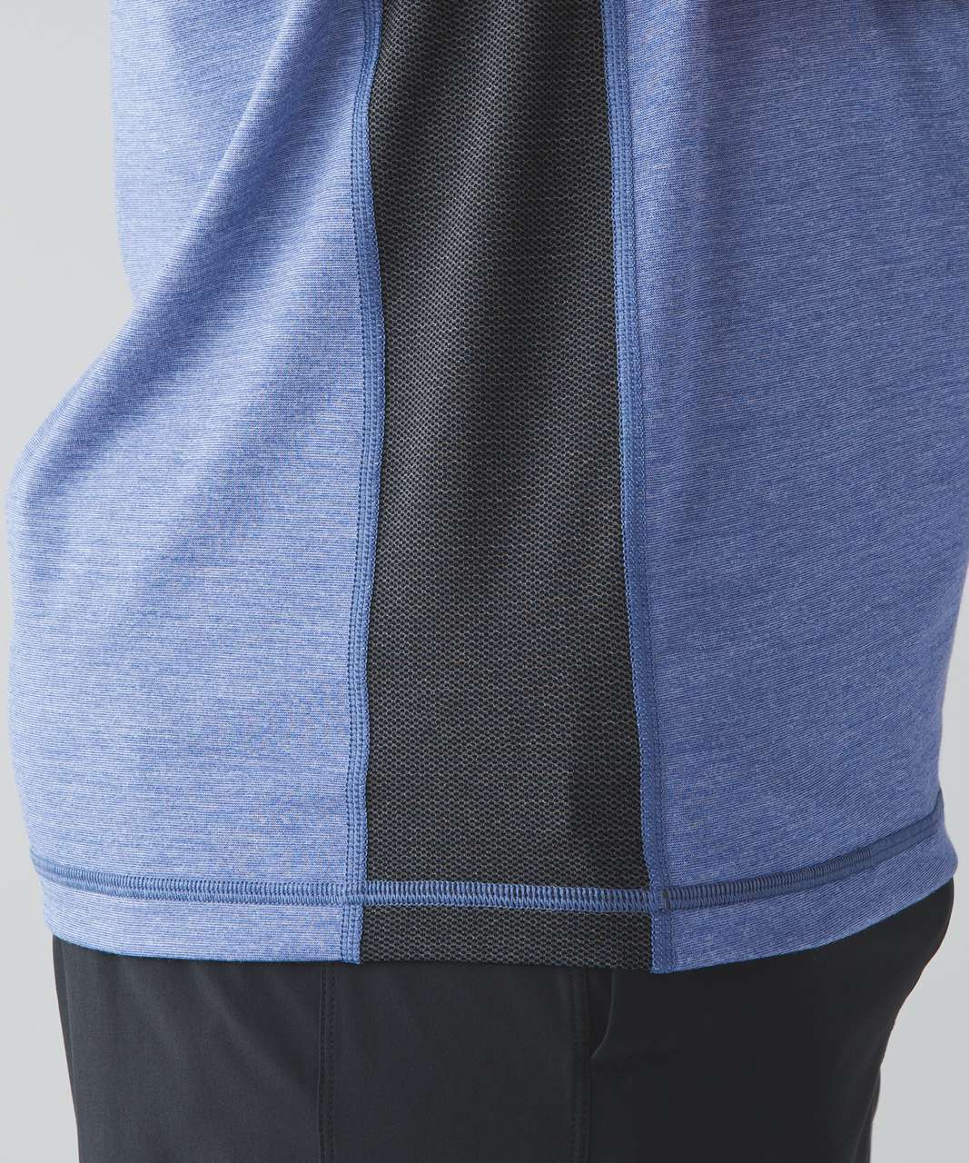 Lululemon T.H.E. Crew - Heathered Dark Cobalt / Heathered Black