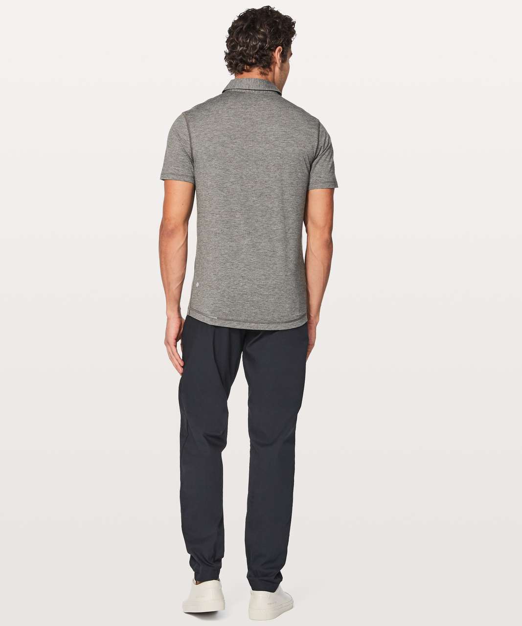 Lululemon Evolution Polo - Heathered Black (Third Release)