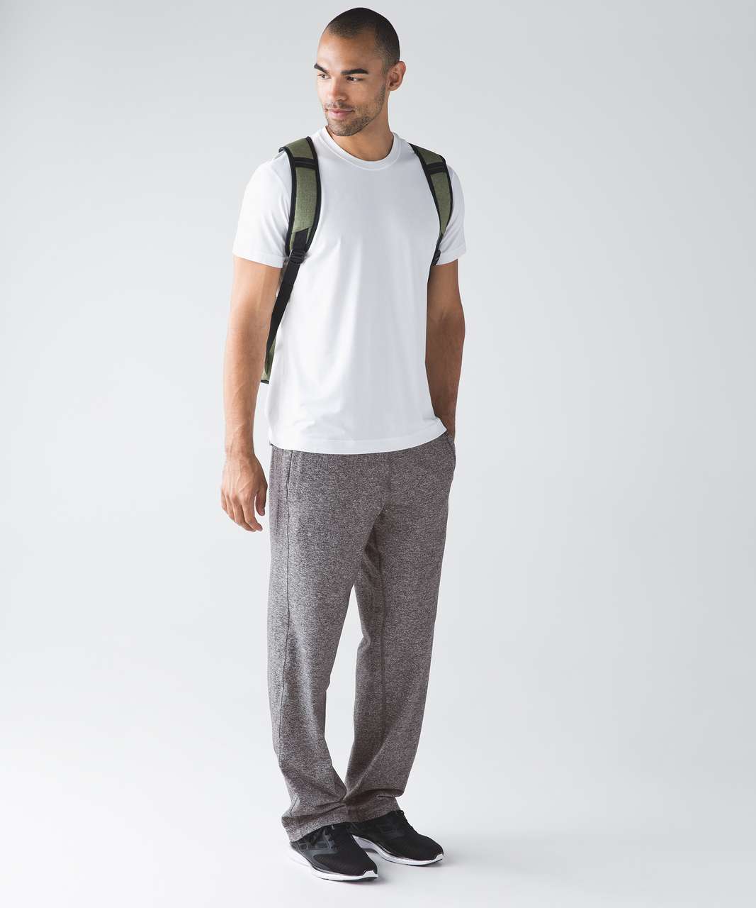 Lululemon Kung Fu Pant 2.0 (Regular) - Heathered Black (Fourth Release)