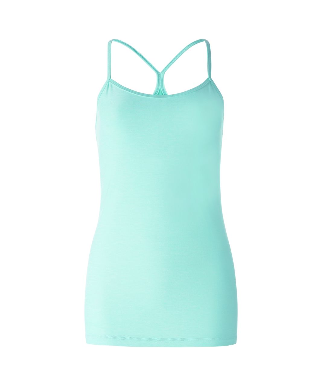 Lululemon Power Y Tank *Luon - Heathered Menthol