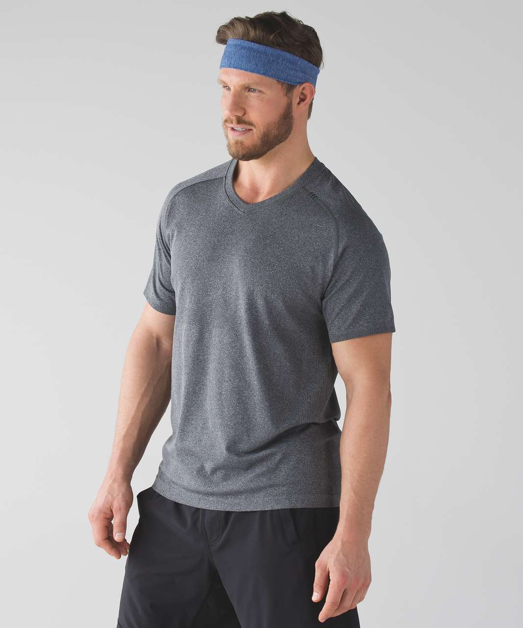 Lululemon T.H.E. Headband - Heathered Rugged Blue