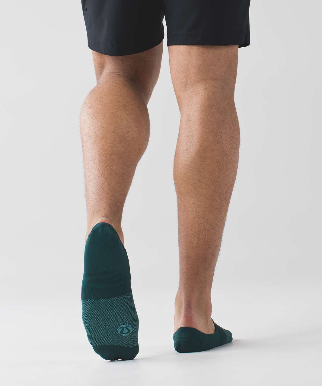 Lululemon No Sock Sock Silver - Deep Green / Turquoise Sea