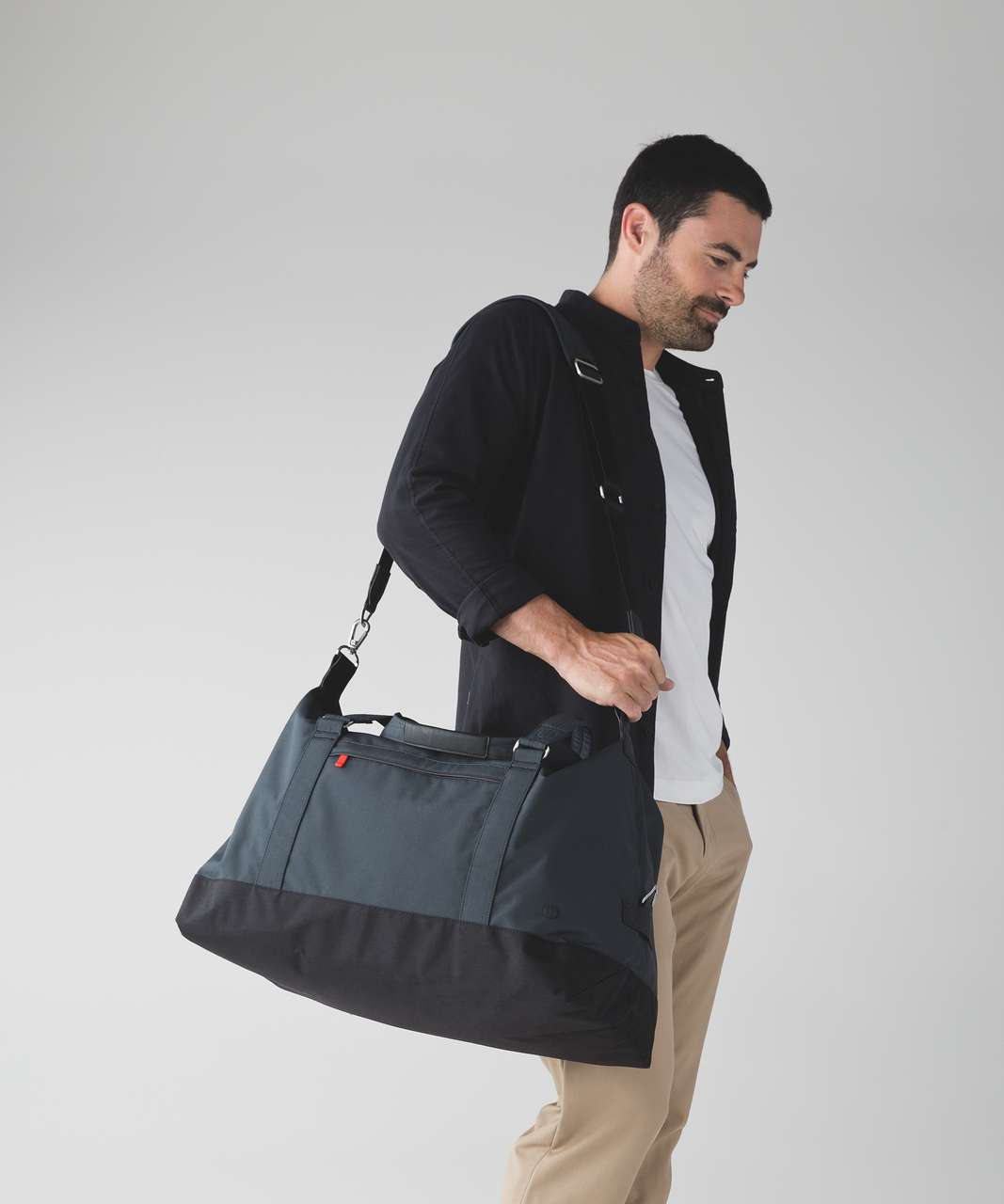 Lululemon On The Fly Weekender - Deep Coal / Black