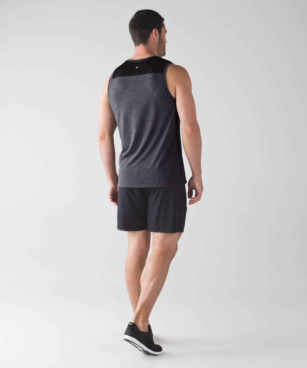 Lululemon Train and Gain Sleeveless - Heathered Black