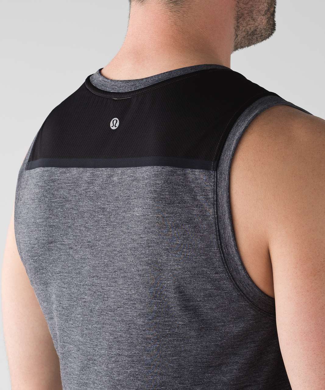 Lululemon Train and Gain Sleeveless - Heathered Black