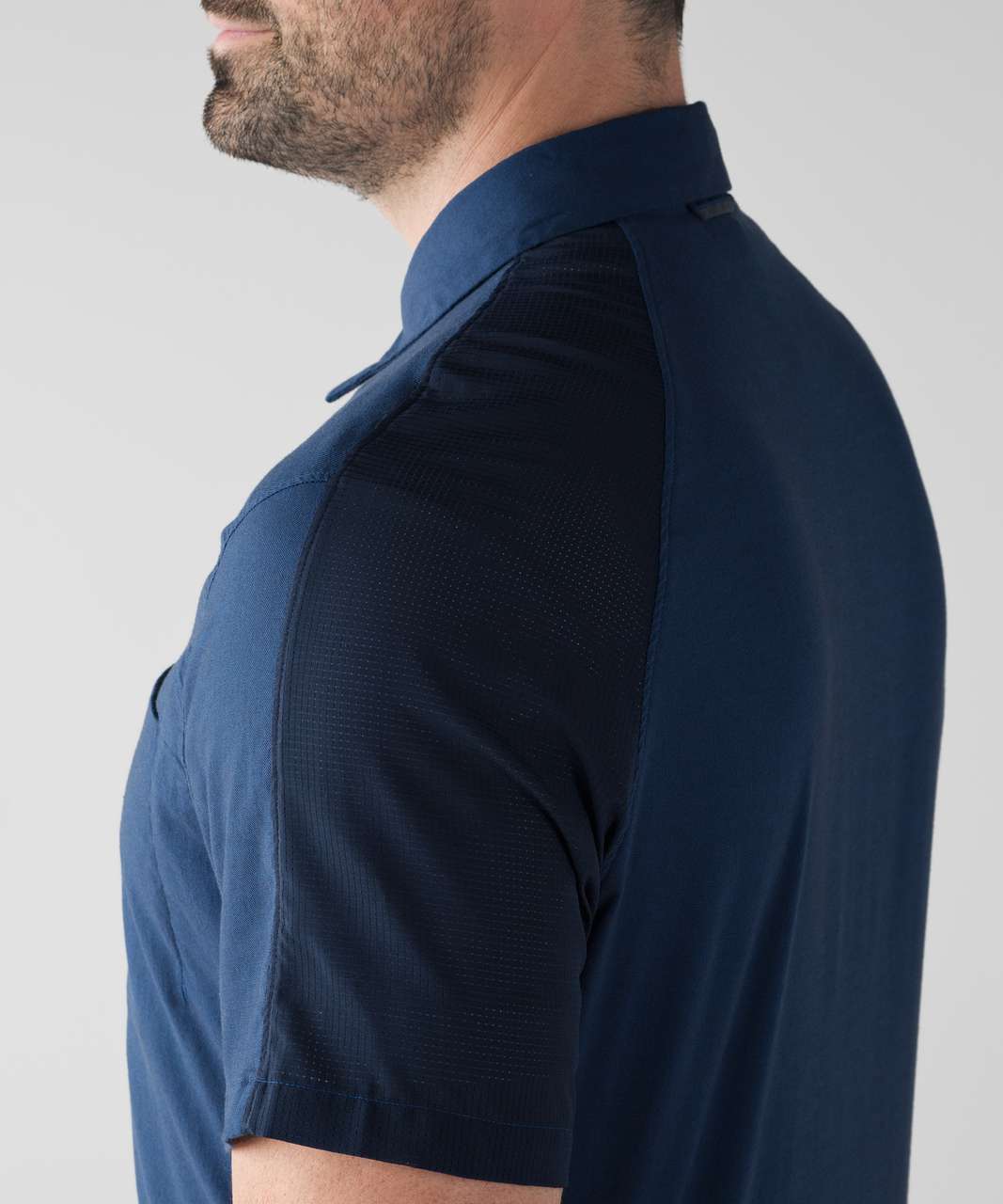 Lululemon Snap To It Short Sleeve - Dark Cobalt / Deep Navy