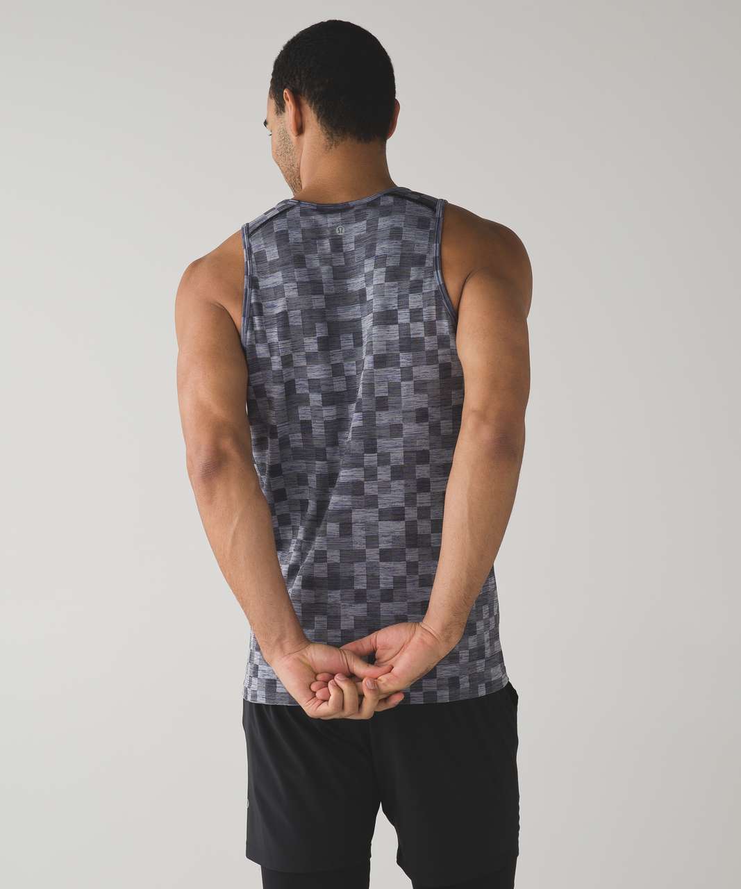 Lululemon Metal Vent Tech Tank - Boss Purple / Black