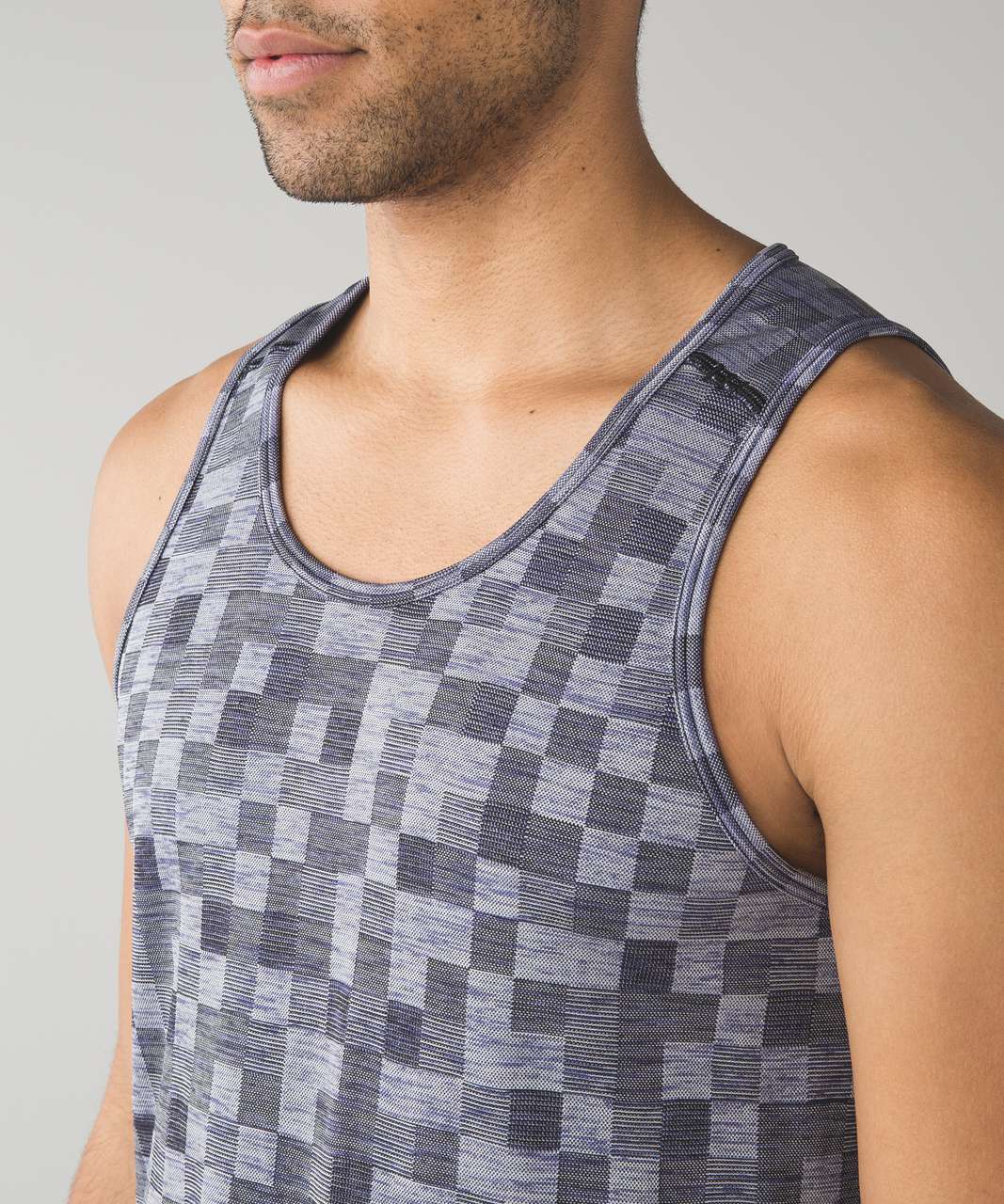 Lululemon Metal Vent Tech Tank - Boss Purple / Black