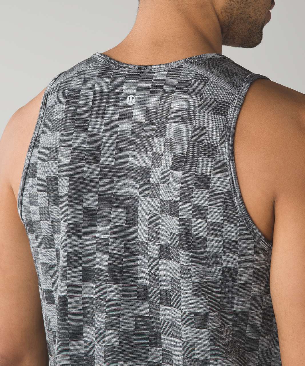 Lululemon Metal Vent Tech Tank - Slate / Black / White