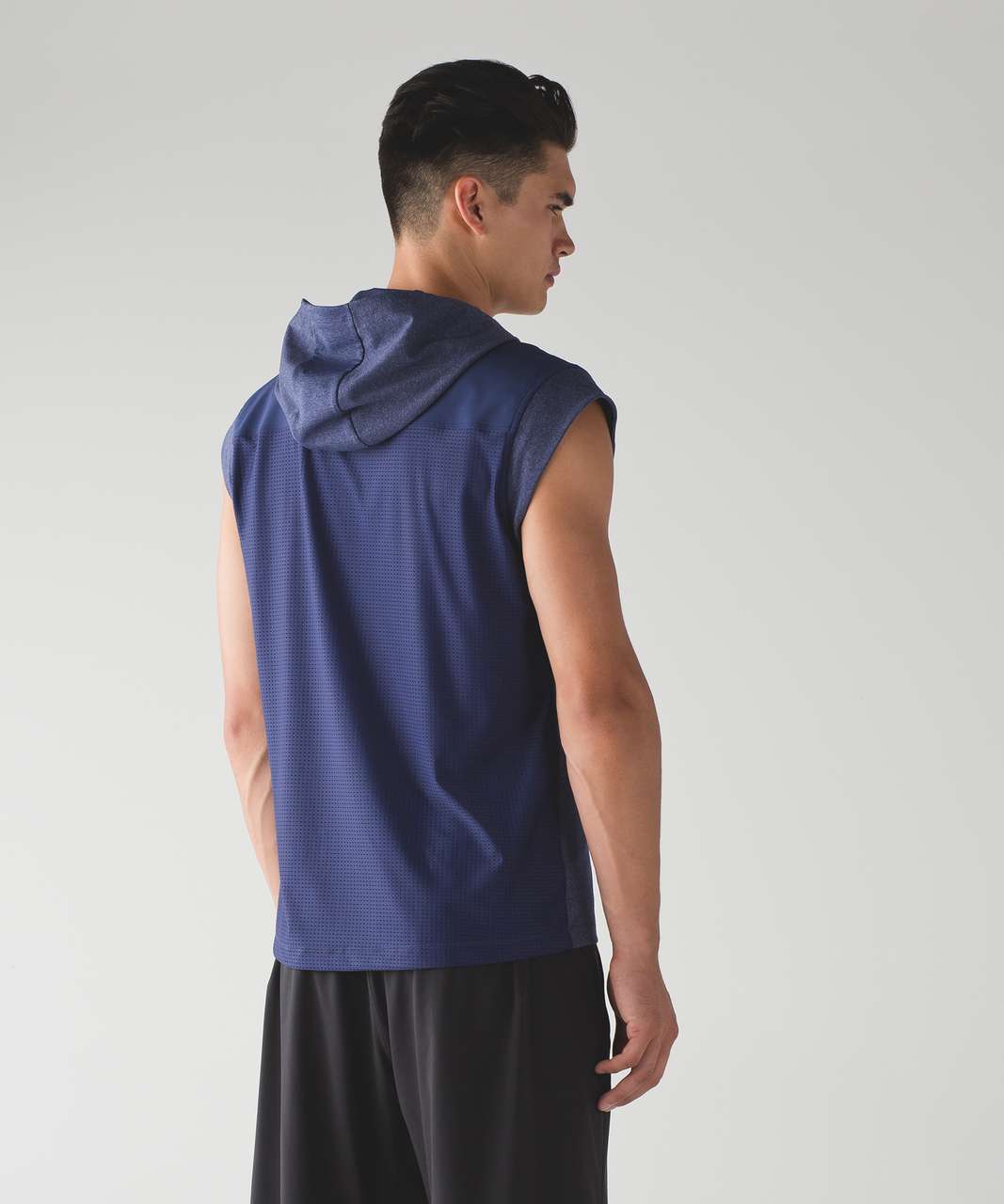 Lululemon Stealth Hooded Sleeveless - Heathered Hero Blue