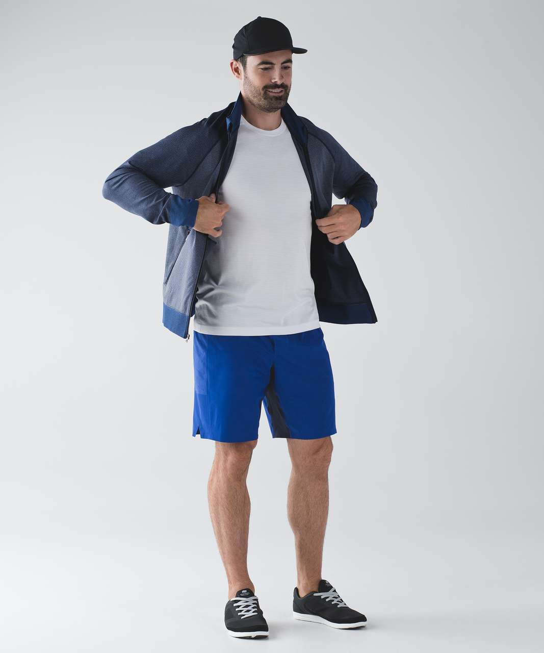 Lululemon Pulse Jacket Game Day Gear - Heathered Deep Navy