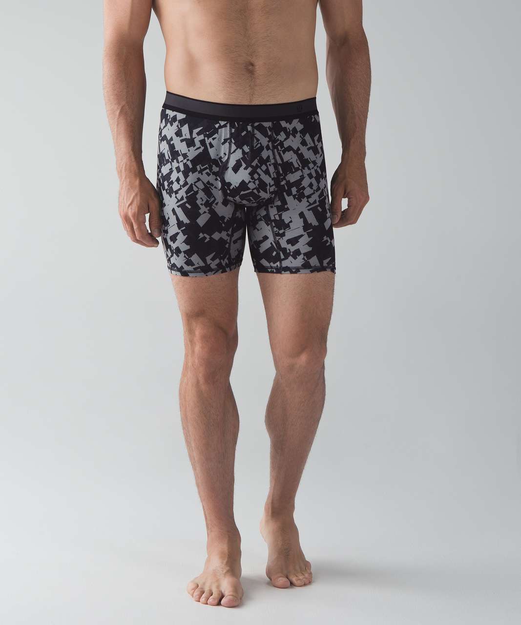 Lululemon No Boxer Boxer (The Long One) - Small Top Tape Battleship Black