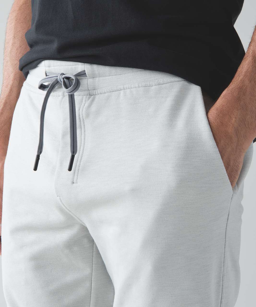 Lululemon Roll Out Short - Heathered Silver Spoon