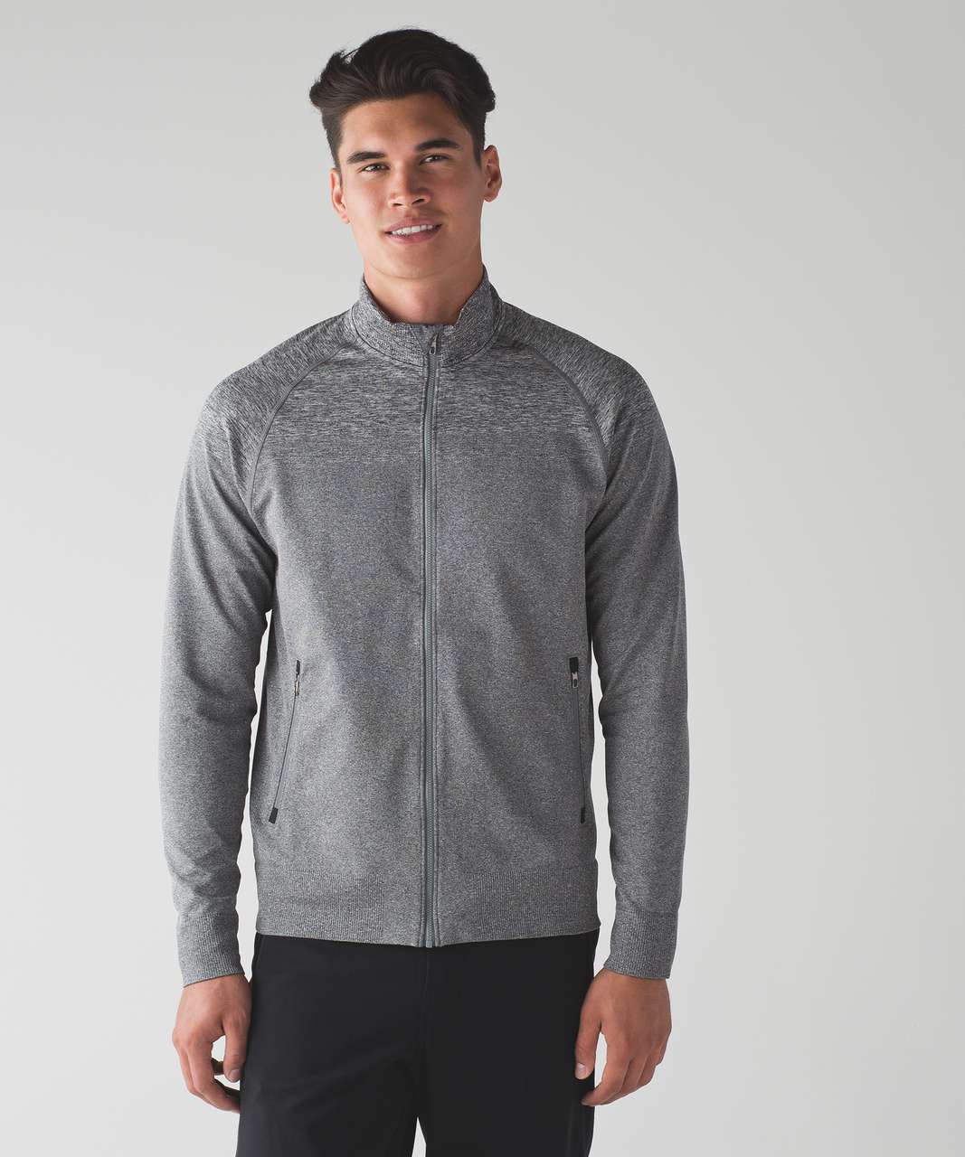 Lululemon Define Jacket - Giant Herringbone Black Heathered Black / Black -  lulu fanatics