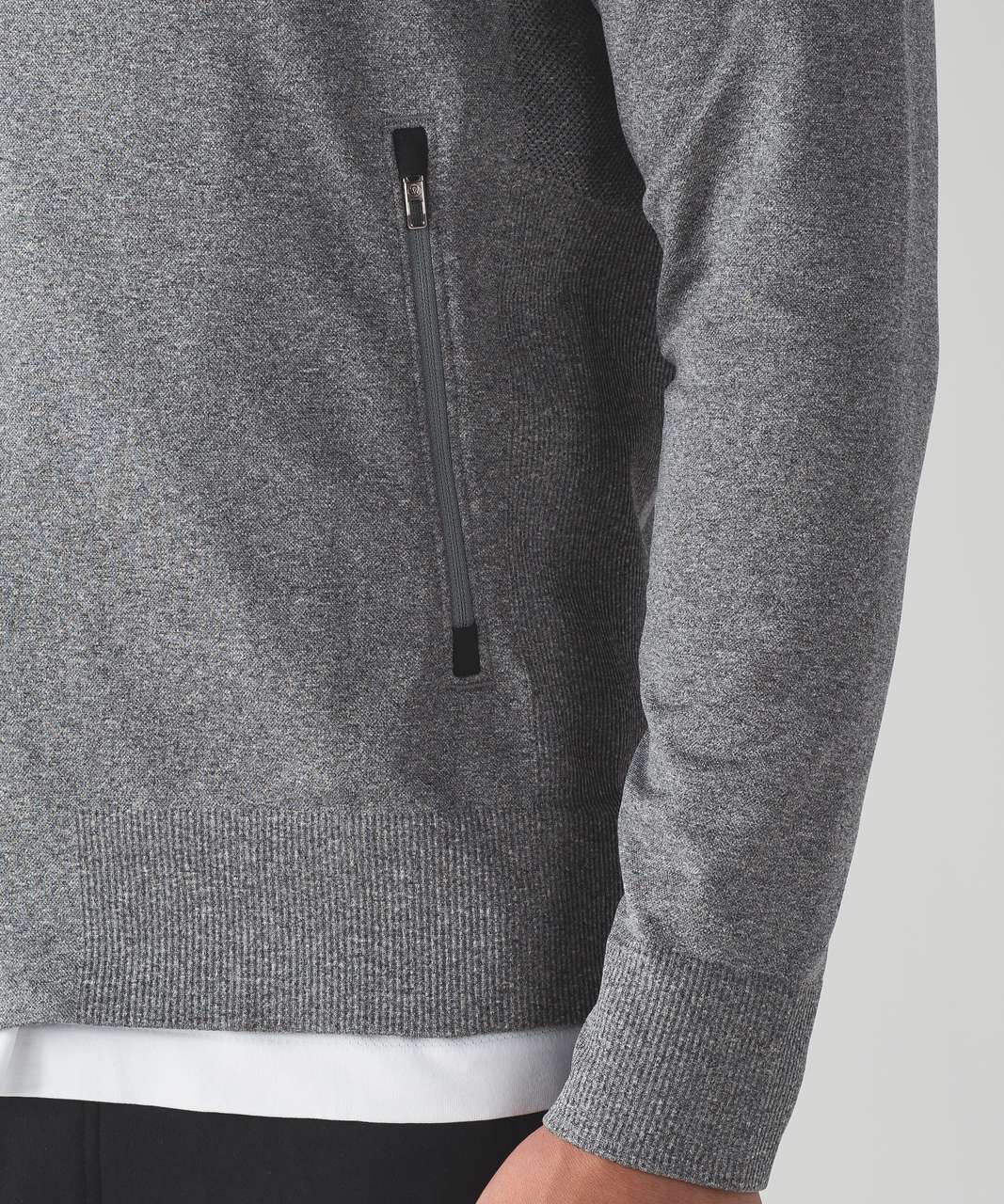 Lululemon Pulse Jacket - Heathered Black