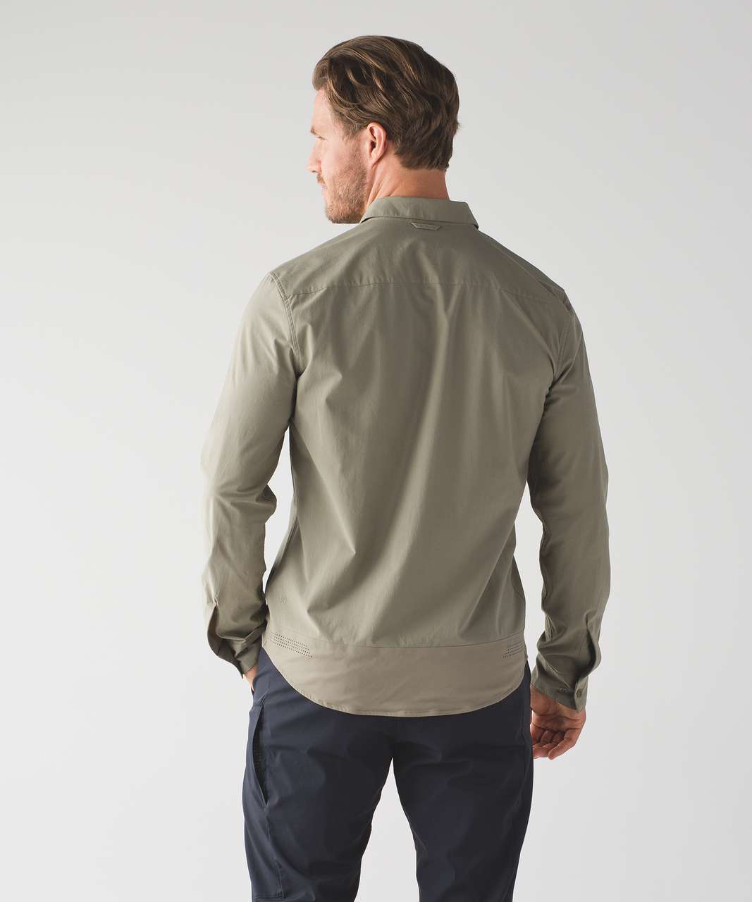 Lululemon Off The Chain Buttondown - Uniform Fatigue