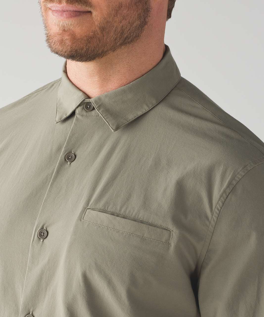 Lululemon Off The Chain Buttondown - Uniform Fatigue