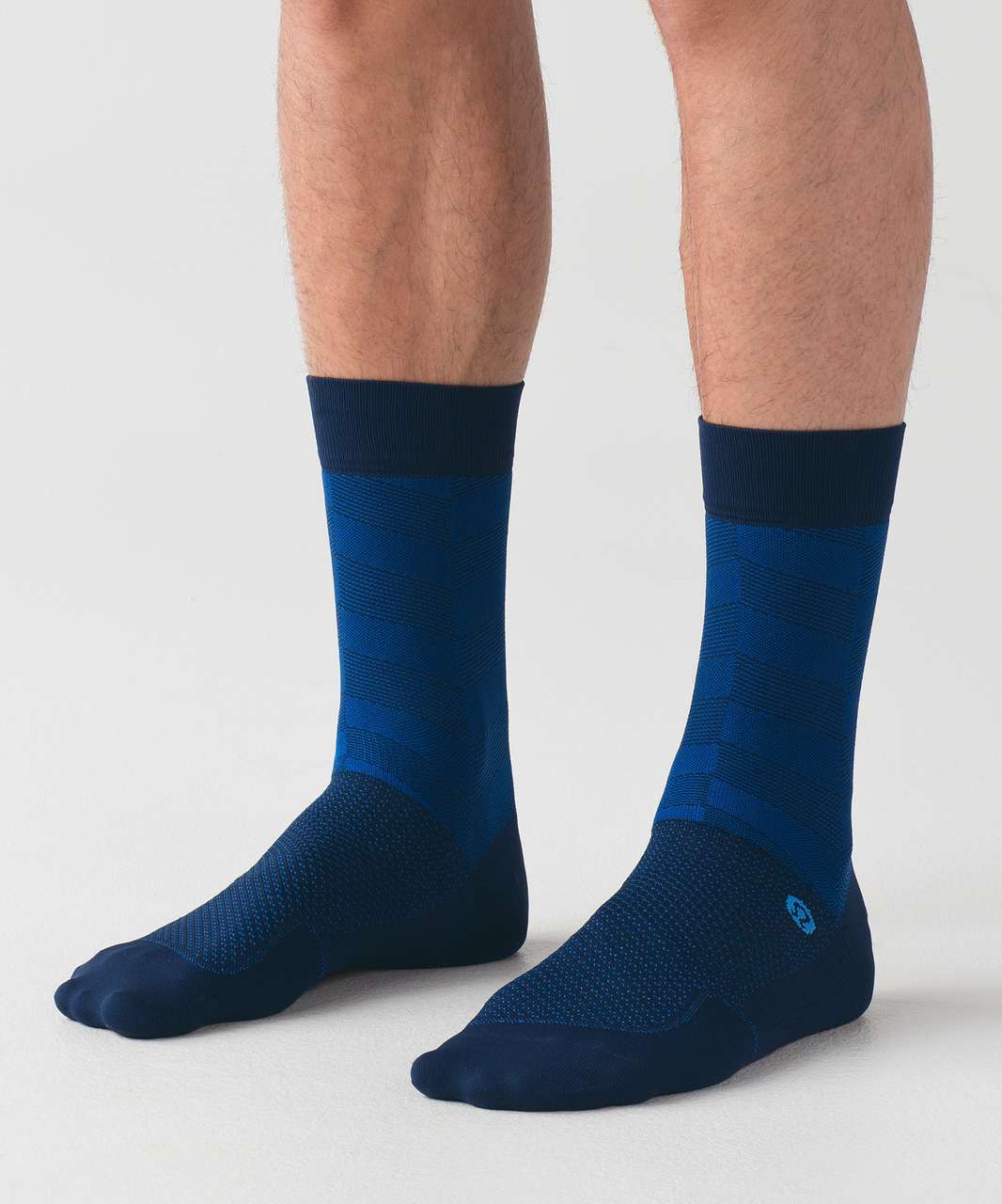 Lululemon City Sock Silver - Nautical Navy / Riviera / Velo Blue