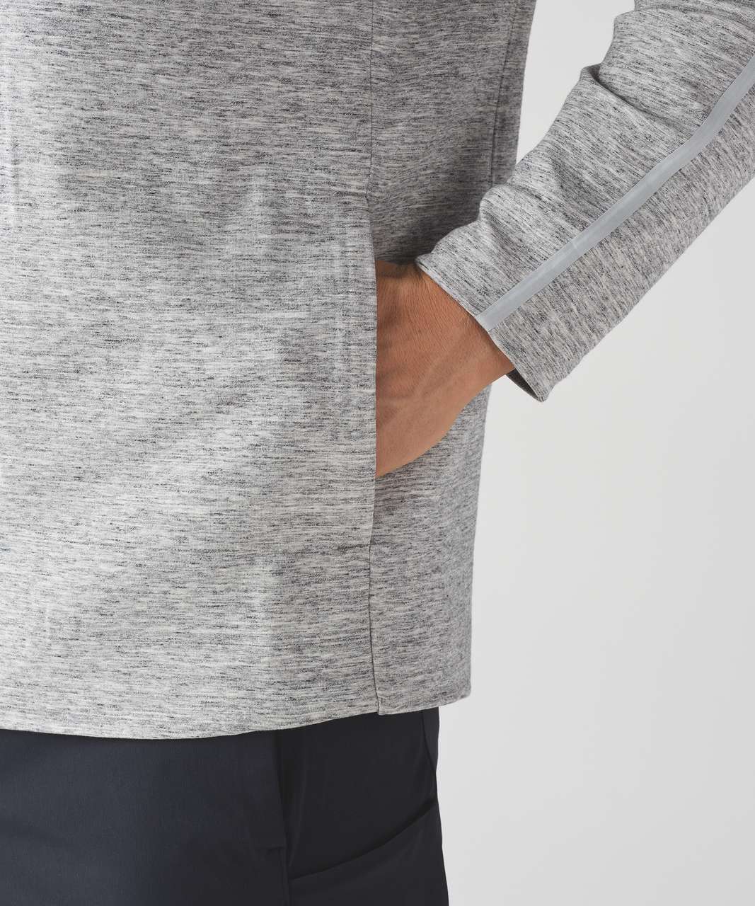 Lululemon Chamber Long Sleeve - Heathered Medium Grey