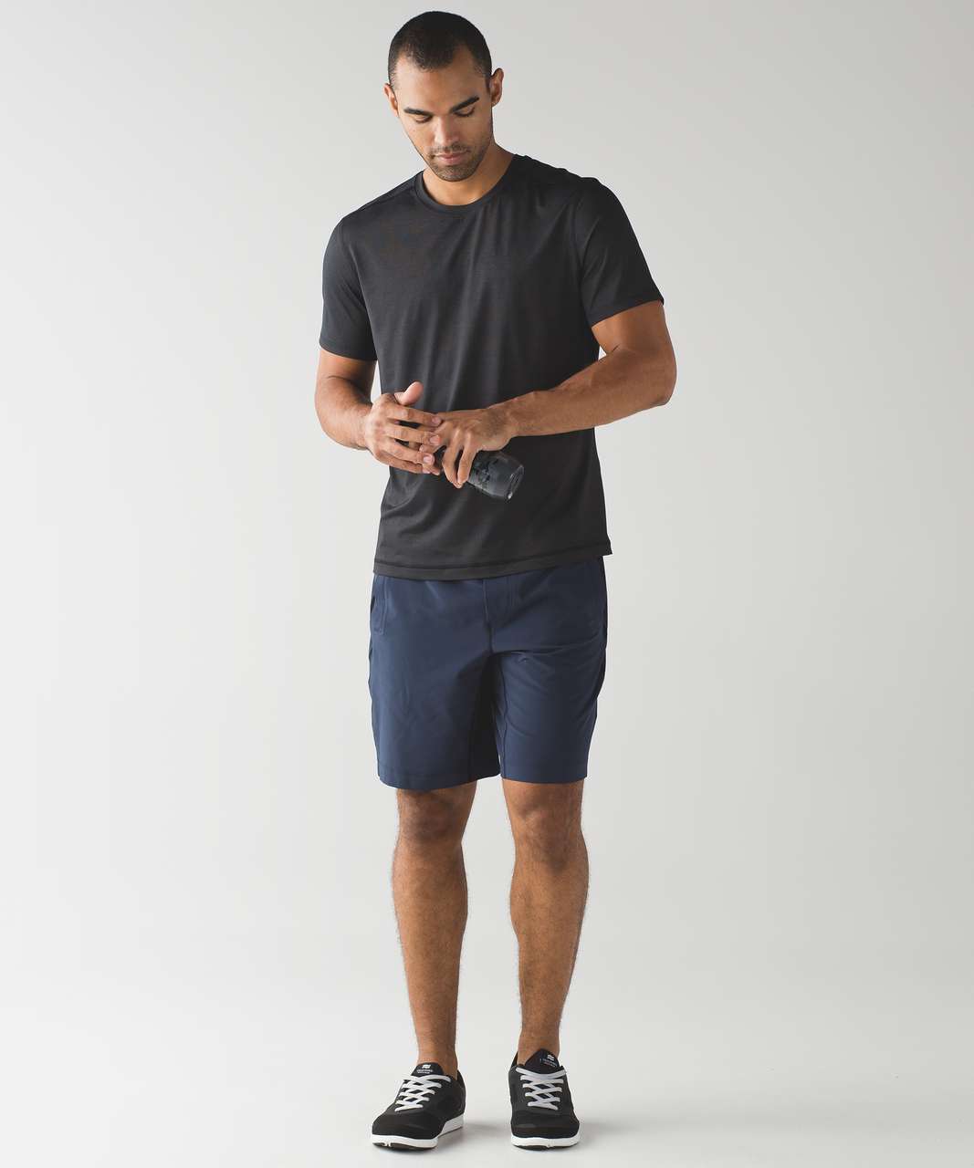 Lululemon Out Run Short Sleeve - Black - lulu fanatics